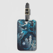 Aufstieg aus dem Ozeandrachenwerk Gepäckanhänger (Vorderseite Vertikal)