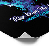 Aufstieg aus dem Zeitalter, Bewusstsein für Suizid Poster (Ecke)