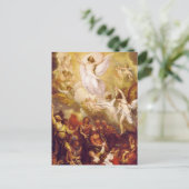Aufstieg Christi mit Engeln Postkarte (Stehend Vorderseite)