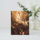 Aufstieg Christi mit Engeln Postkarte (Stehend Vorderseite)
