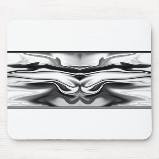 Aufstieg - Chrome Engel abstrakt Mousepad (Vorne)