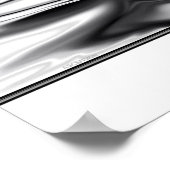 Aufstieg - Chrome Engel abstrakt Poster (Ecke)