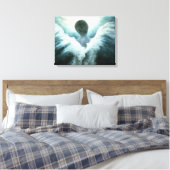 Aufstieg der Angel Art Print auf Leinwand (Insitu (Schlafzimmer))
