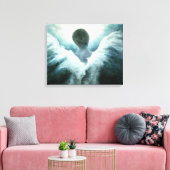Aufstieg der Angel Art Print auf Leinwand (Insitu (Wohnzimmer))