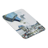 Aufstieg der Brüder Montgolfier Heißluftballon Magnet (Rechte Seite)