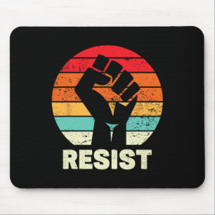 Aufstieg der ersten Retro-Sonnenuntergang Gleichhe Mousepad