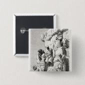 Aufstieg der großen Pyramide, 19. Jahrhundert Button (Vorne & Hinten)