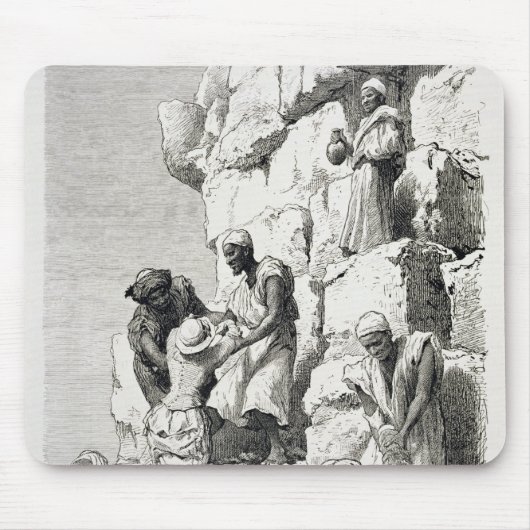 Aufstieg der großen Pyramide, 19. Jahrhundert Mousepad (Vorne)