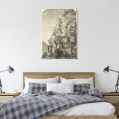 Aufstieg der Großen Pyramide Leinwanddruck (Insitu (Schlafzimmer))