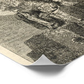 Aufstieg der Großen Pyramide Poster (Ecke)