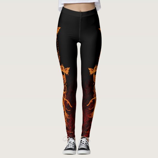 Aufstieg der Phoenix-Leggings Leggings (Vorderseite)