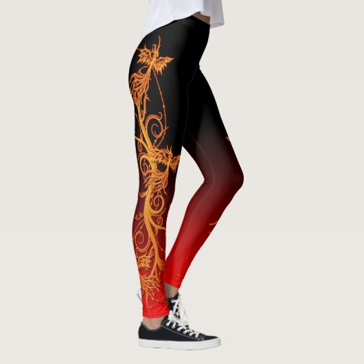 Aufstieg der Phoenix-Leggings Leggings (Rechts)