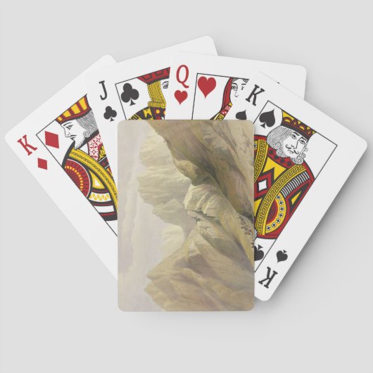 Aufstieg der unteren Strecke Sinai, am 18. Februar Spielkarten (Rückseite)