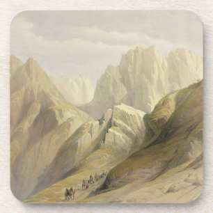 Aufstieg der unteren Strecke Sinai, am 18. Februar Untersetzer