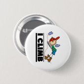 Aufstieg des Bergsteiger-I Button (Vorne & Hinten)