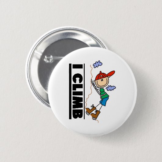 Aufstieg des Bergsteiger-I Button (Vorne & Hinten)