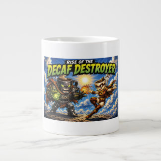 Aufstieg des Decaf-Zerstörer Kaffee Superhelden Co Jumbo-Tasse