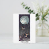 Aufstieg des Gesegneten. Von Hieronymus Bosch Postkarte (Stehend Vorderseite)