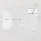 Aufstieg des Gesegneten. Von Hieronymus Bosch Postkarte (Rückseite)