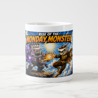 Aufstieg des Montag Monsters – Espresso Vollstreck Jumbo-Tasse