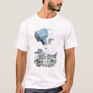 Aufstieg des Montgolfier Bruderheißluftballons T-Shirt