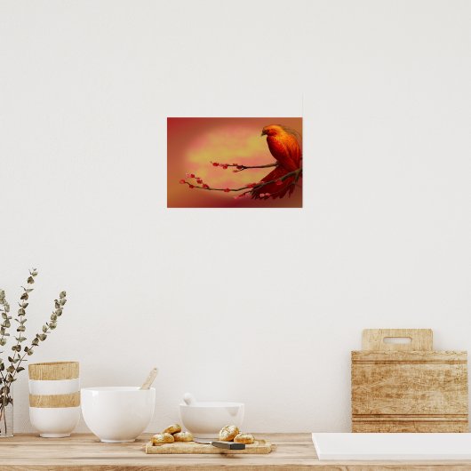 Aufstieg des Phönix-Posters Poster (Küche)