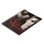 "Aufstieg des Queen Vampire"-Notebooks Notizblock (Linke Seite)