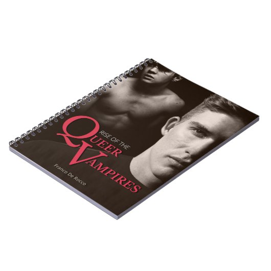 "Aufstieg des Queen Vampire"-Notebooks Notizblock (Linke Seite)