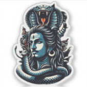 "Aufstieg des Schlangenfürsten" Aufkleber (Vorderseite)