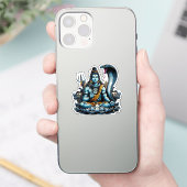 "Aufstieg des Schlangenfürsten" Aufkleber (Telefon)