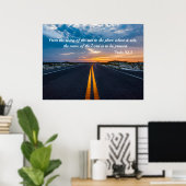 Aufstieg des Sonnenpsalms 113 Poster (Heimbüro)