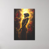 Aufstieg des Souls Zeitgenössischer Expressionist Leinwanddruck (Vorderseite)