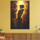 Aufstieg des Souls Zeitgenössischer Expressionist  Leinwanddruck (Insitu (Wohnzimmer))