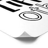 Aufstieg durch Aufheben anderer Motivierend Zitatp Poster (Ecke)