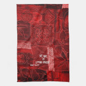 Aufstieg durch Aufziehen Andere Küchentücher Rote  (Vertikal)