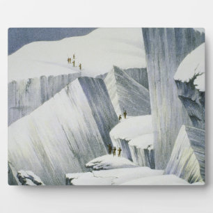 Aufstieg einer Klippe, aus "Eine Erzählung eines A Fotoplatte