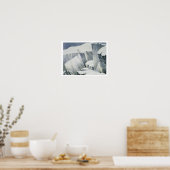 Aufstieg einer Klippe, aus "Eine Erzählung eines A Poster (Küche)