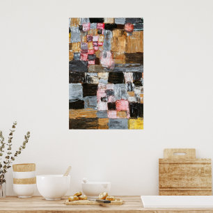 Aufstieg einer Stadt   Paul Klee   Poster
