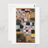 Aufstieg einer Stadt | Paul Klee | Postkarte (Vorne/Hinten)