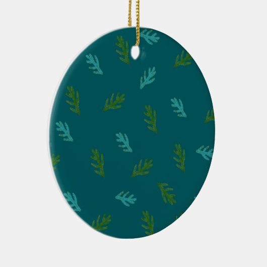 Aufstieg eines Waldes Keramik Ornament (Rechts)