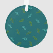 Aufstieg eines Waldes Ornament (Rückseite)