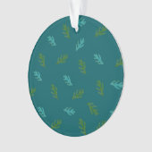 Aufstieg eines Waldes Ornament (Vorderseite)