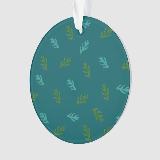 Aufstieg eines Waldes Ornament (Vorderseite)