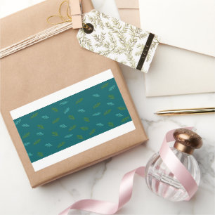 Aufstieg eines Waldes Rechteckiger Aufkleber