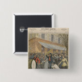 Aufstieg gegen eine Heilsarmee Button (Vorne & Hinten)