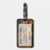 Aufstieg Gepäckanhänger (Rückseite vertikal)