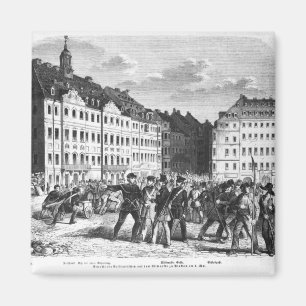 Aufstieg in Dresden Magnet