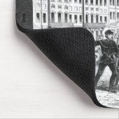 Aufstieg in Dresden Mousepad (Ecke)