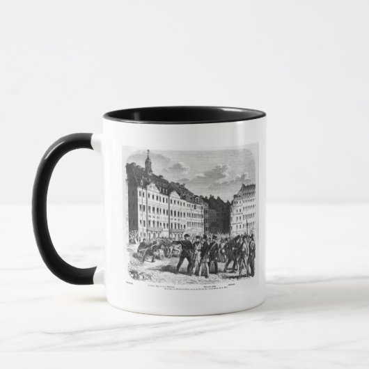 Aufstieg in Dresden Tasse (Links)