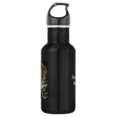 Aufstieg ins Licht Edelstahlflasche (Vorderseite)